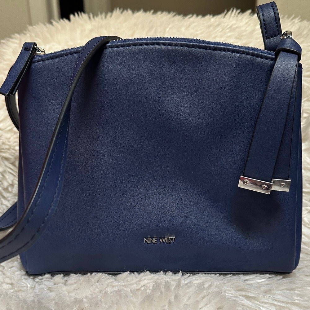 Nine West Deep Blue Crossbody Bag